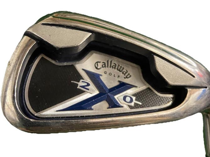 Callaway Golf X-20 4 Iron RH Men's Uniflex Stiff Steel 38.5" Nice Factory Grip