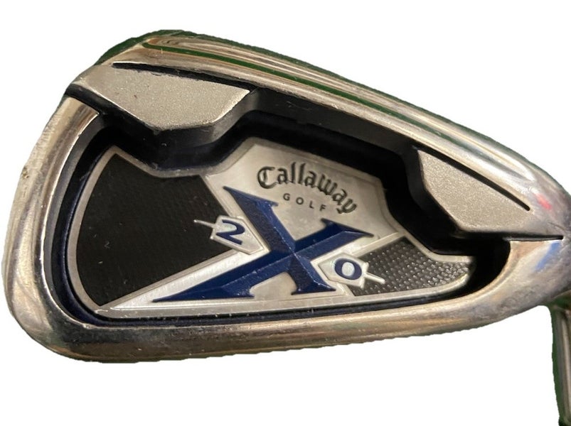 Callaway Golf X-20 4 Iron RH Men's Uniflex Stiff Steel 38.5" Nice Factory Grip