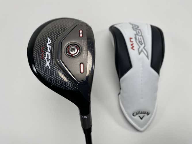 Callaway Apex Utility 5 Fairway Wood 19* HZRDUS RDX Smoke 5.5 70g Regular  RH HC
