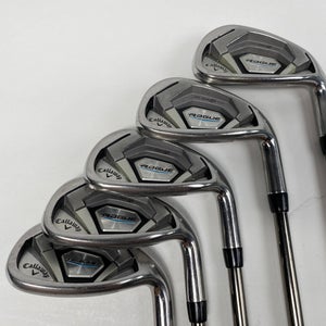 Callaway Rogue Iron Set 7-PW+AW UST Mamiya Recoil ES 760 F3 Regular Graphite RH