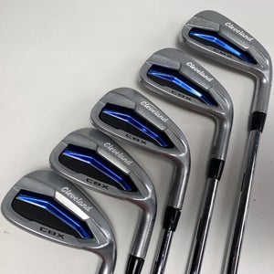Cleveland Launcher CBX Iron Set 6-PW KBS 560 70g Youth Steel Junior RH