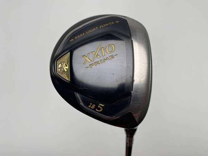 XXIO Prime 10 5 Fairway Wood 18* Prime SP-1000 Flex 2212 38g Regular RH