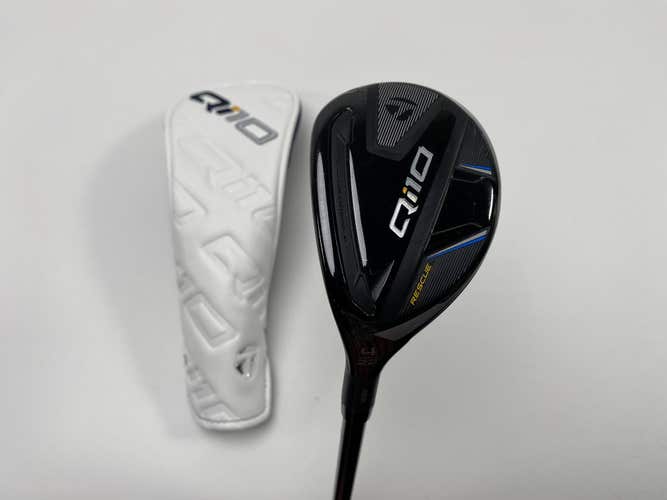 TaylorMade Qi10 4 Hybrid 22* Ventus Blue TR HB 6R Regular Graphite Mens LH HC