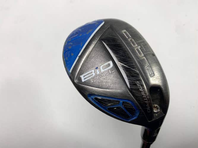 Cobra Bio Cell Blue 3-4 Hybrid 19.5* 62g Regular Graphite Mens RH Oversize Grip