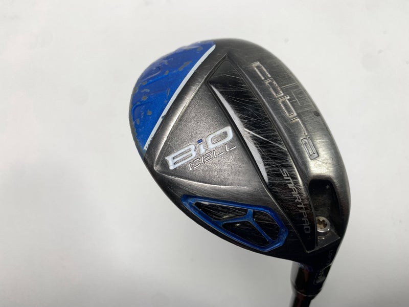 Cobra Bio Cell Blue 3-4 Hybrid 19.5* 62g Regular Graphite Mens RH Oversize Grip