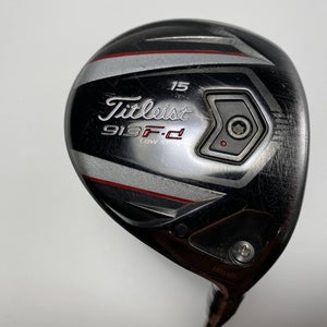 Titleist 913 FD 3 Fairway Wood 15* Aldila RIP Phenom 80g Stiff Graphite Mens RH