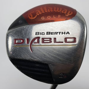 Callaway Big Bertha Diablo 3 Fairway Wood 15* Aldila 50g Ladies RH