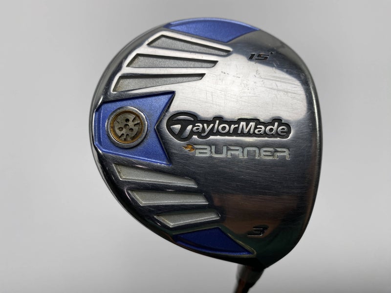 TaylorMade Burner Steel 2007 3 Fairway Wood 15* REAX SuperFast 50g Ladies RH