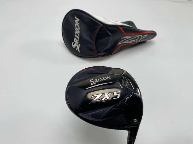 Srixon ZX5 LS MKII Driver 10.5* UST Mamiya Helium 5F3 Regular RH HC Midsize Grip