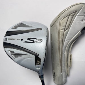Cobra S3 White Driver 10.5* Aldila RIP Beta 60g Regular Graphite Mens RH HC