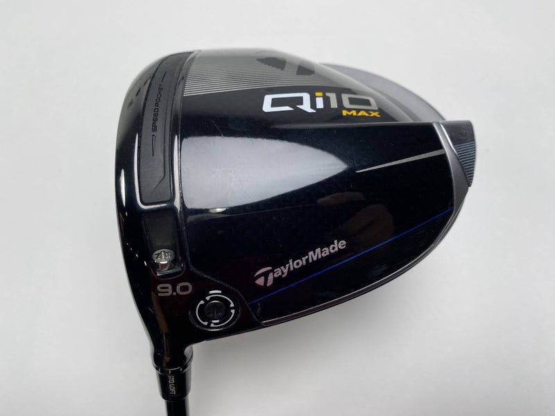 TaylorMade Qi10 MAX Driver 9* Tensei Blue AV Series Xlink Tech 65g Stiff LH