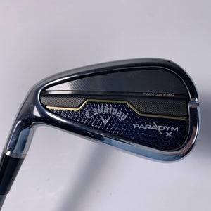 Callaway Paradym X Single 7 Iron Fitter HZRDUS 5.5 65g Regular Graphite Mens LH