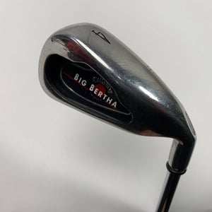 Callaway Big Bertha 2004 Single 4 Iron Big Bertha Uniflex Steel Mens RH