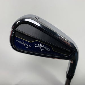Callaway Paradym X Single 7 Iron Aldila Ascent 50g Senior Graphite Mens RH
