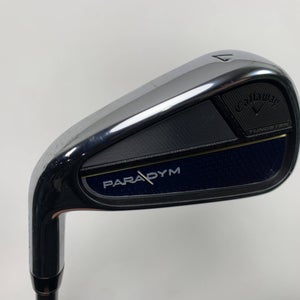 Callaway Paradym Single 7 Iron Project X HZRDUS 5.5 65g Regular Graphite Mens LH