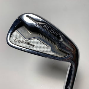 TaylorMade SLDR Single 6 Iron KBS Tour C-Taper 90g Regular Steel Mens RH