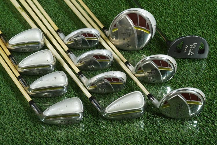 LADY FAIRWAY HSL 12pc. WOMEN'S HYBRID GOLF SET 1W,3W,5W,4H,5H,6H,7-PW,SW RH