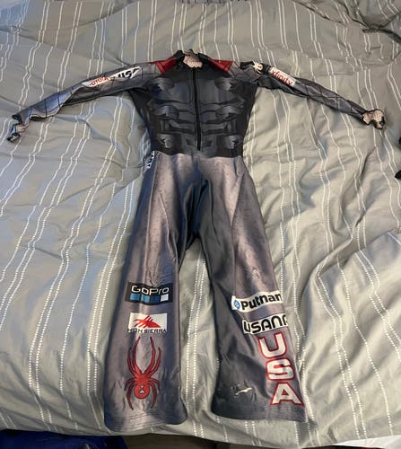 Men's Medium 2019 Spyder U.S. Ski Team Ski Suit (Used) FIS Legal