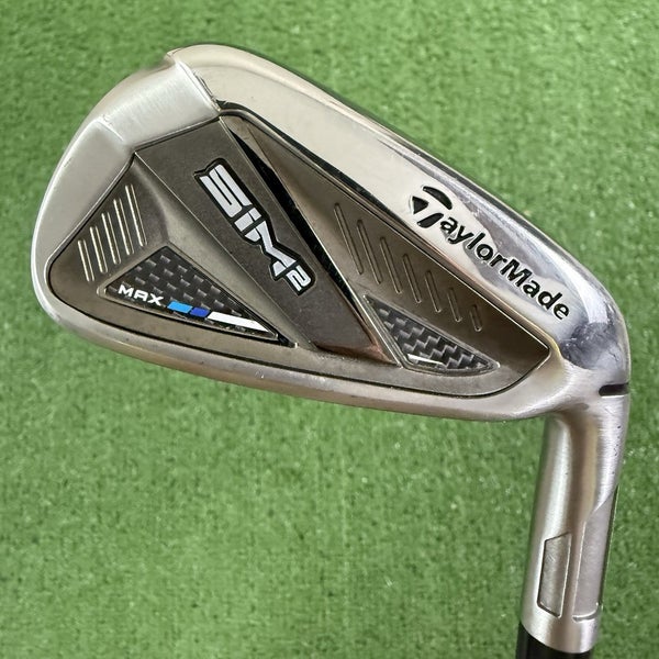 Taylormade Sim2 Max 7 Iron Stiff Flex Fst KBS Max Mt 85 Stiff Flex Steel