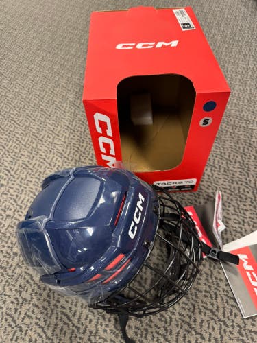 Small CCM Tacks 70 Helmet (New) Small Combo