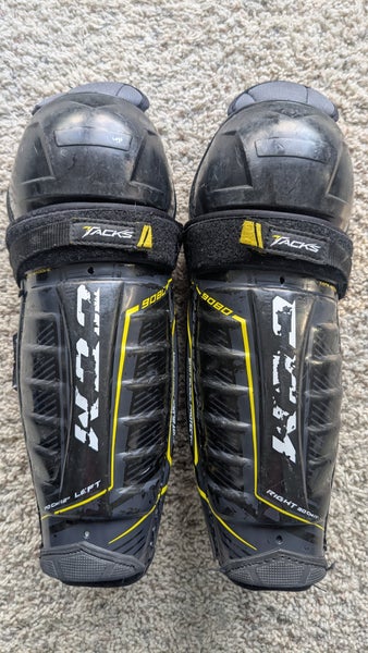 Used CCM Tacks 9080 Shin Pads