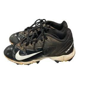 Used Nike VAPOR BB/SB Cleats Black Junior 01.5 11834-S000040136