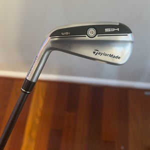 Men's LH TaylorMade SIM UDI 3 iron Extra Stiff Flex Graphite Shaft