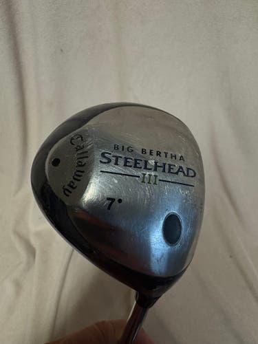 Callaway Big Bertha Steelhead III Right Handed Driver Uniflex Loft 7 (Used)