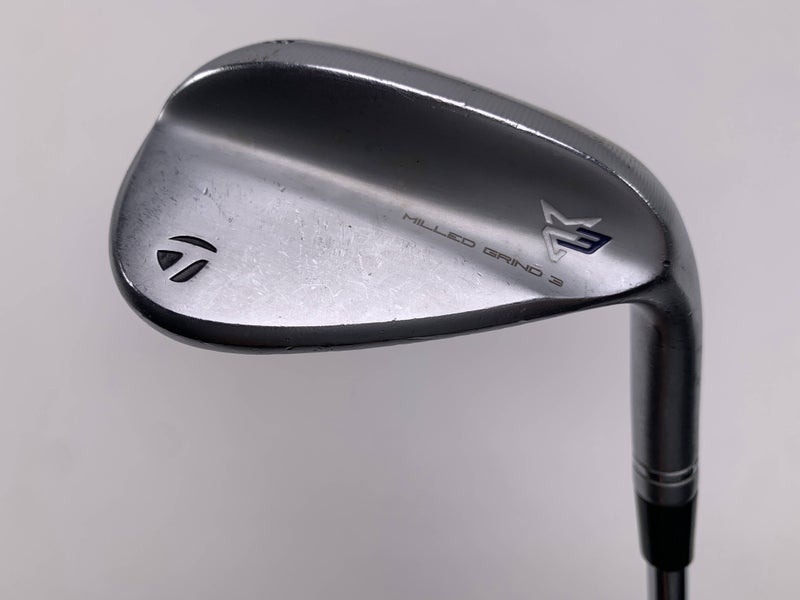 TaylorMade Milled Grind 3 Raw Chrome Lob Wedge 58*11 DG S200 Tour Issue Stiff RH