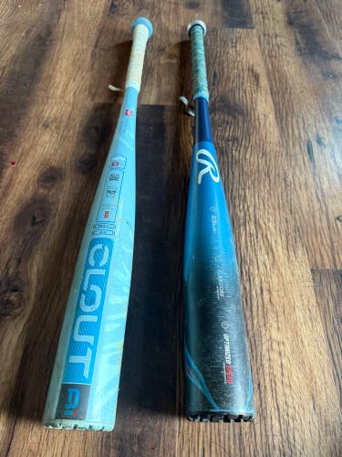 2025 Rawlings Clout Alloy USSSA Certified Bat (-8) 26 oz 30" (Used)