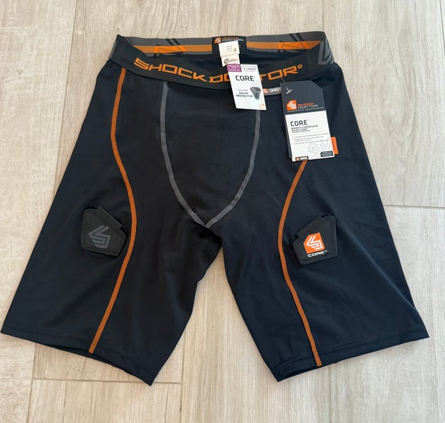 Shock Doctor CORE Women’s Compression Hockey Short w/ Pelvic Protector - NEW/LAST ONE