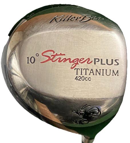 Killer Bee Stinger Plus 420cc Ti Driver 10* RH Bullwhip II Regular Graphite 43.5