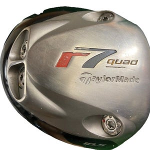 TaylorMade R7 Quad Ti Driver 10.5* Speeder 757 Regular 44" RH New Midsize Grip