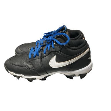 Used Nike AIR JORDAN BASEBALL CLEATS BB/SB Cleats Black Junior 05 11834-S000040093