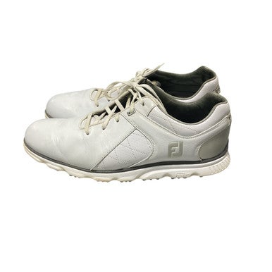 Used Foot Joy Mens Golf Shoes White Senior 9 11834-S000040084