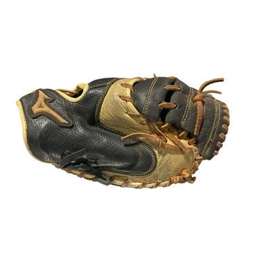 Used Mizuno PRO SCOOP CATCHERS MITT BB/SB Catchers RH Throw Brown And Black 33" 11834-S000040080