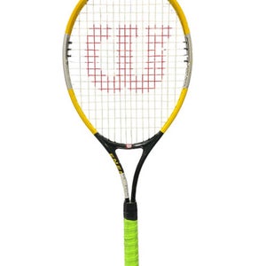 Used Wilson ENERGY RACQUET Adult Tennis Racquet Yellow 4 3/8" 11834-S000040052