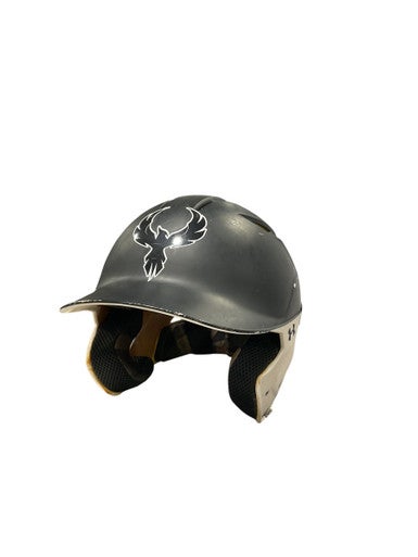 Used Under Armour BLACK UA HELMET Batting Helmet No Mask Black One Size 11834-S000039992