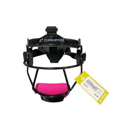 Used Champro FIELDER MASK BB/SB Fielders Mask Black One Size 11834-S000039958