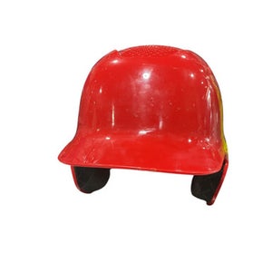 Used Evoshield RED HELMET Batting Helmet No Mask Red One Size 11834-S000039907