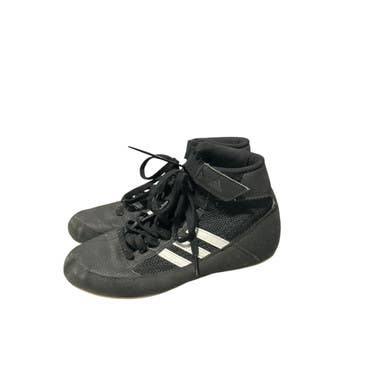 Used Adidas Wrestling Shoes Black Junior 02 11834-S000039899