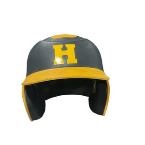 Used BoomBah BLK/GOLD BB Batting Helmet No Mask Black One Size 11834-S000039869