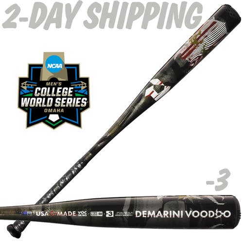 NEW | 2024 DeMarini Voodoo One 33" / 30 oz College World Series BBCOR Bat w/WARRANTY | FAST SHIP