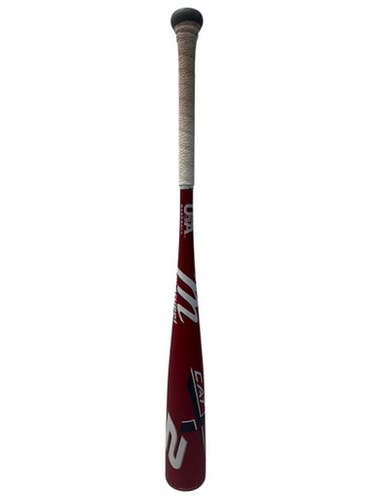 Used Marucci CAT X2 BB/SB USA 2 5/8 Bat Red And White 28" 11835-S000197945
