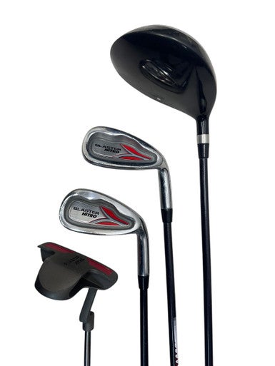 Used Nitro BLASTER JUNIOR Jr Package Set RH White/Black/Red 5 Piece 11835-S000197953