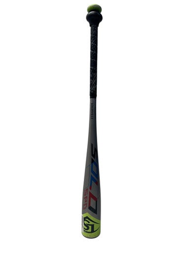 Used Louisville Slugger SOLO SPD BB/SB USA 2 5/8 Bat Grey 28" 11835-S000198023