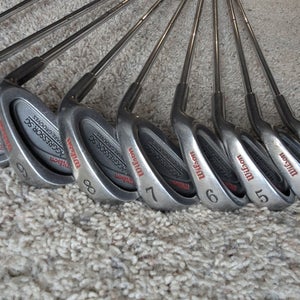 Men's Wilson Aggressor sg Right Handed Clubs (Full Set) Regular Flex 10 Pieces (Used)