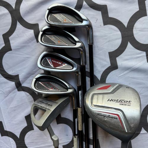 Junior Tommy Armour and Tour X Golf Club Complete Set Set