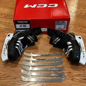 CCM Tacks XF 80 Hockey Skates Size 1.5 New
