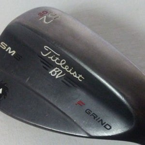 Titleist Vokey SM6 Gap Wedge 52* 08* (Jet Black, F Grind) Golf
